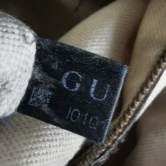 FLASH SALE!  Gucci Handbag Leather Bronze Gold Hardware GG 2Way Shoulder Bag - Picture 11 of 12